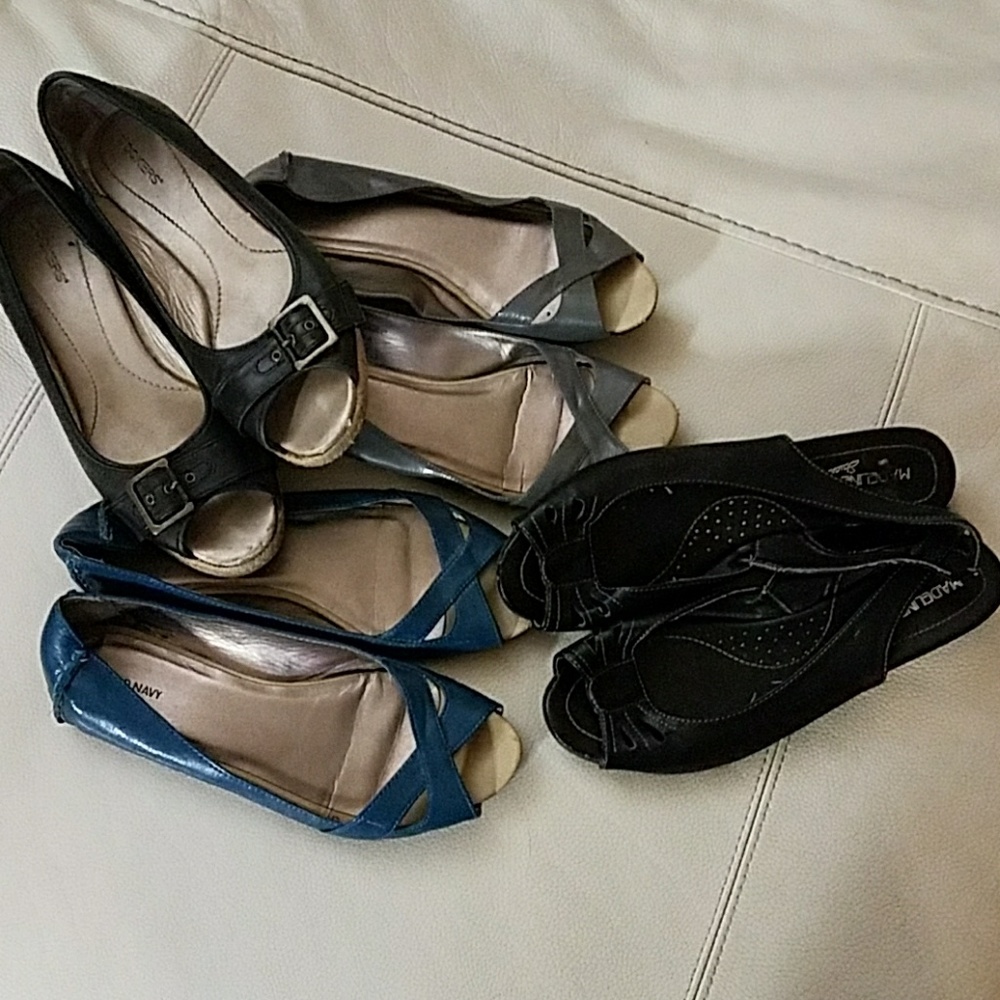 Peep toe foursome!